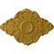 Ekena Millwork Piedmont Ceiling Medallion, Hand-Painted Pharaohs Gold, 37"W x 26"H x 1 3/8"P CM37X26PEPGS - alternate 1